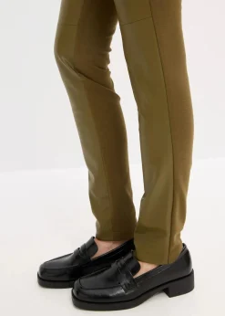 Lederimitat-Hose im Punto di Roma Mix