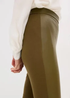 Lederimitat-Hose im Punto di Roma Mix