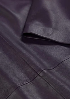 Leder-Tunika aus Lammnappa