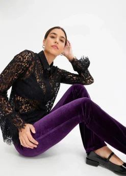 Leggings aus softem Samt