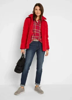 Leichte Steppjacke mit abnehmbarer Kapuze