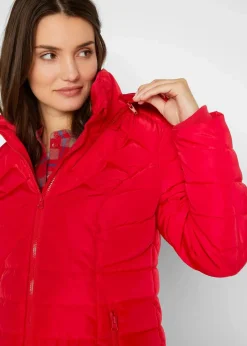 Leichte Steppjacke mit abnehmbarer Kapuze