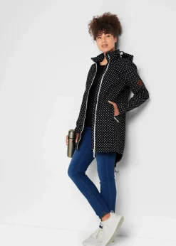 Leichte, wasserabweisende Softshell-Langjacke