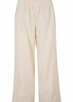 Leinen-Culotte, wadenlang