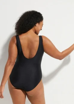 Light Shape-Badeanzug mit breiten Trägern