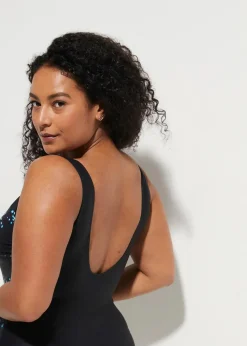 Light Shape-Badeanzug mit breiten Trägern