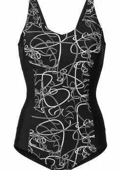 Light Shape-Badeanzug mit V-Ausschnitt