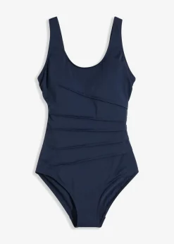 Light Shape-Badeanzug mit Zierfalten