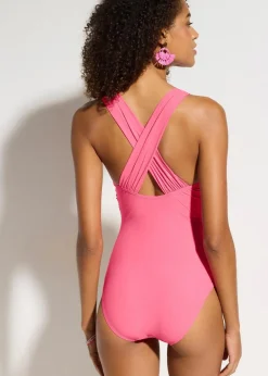 Light Shape-Badeanzug mit gekreuzten Trägern