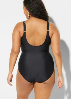 Light Shape-Badeanzug mit V-Ausschnitt