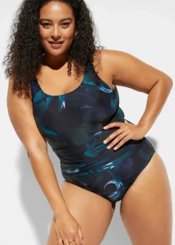 Light Shape-Badeanzug mit Raffung