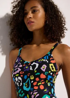 Light Shape-Badeanzug rundum bedruckt