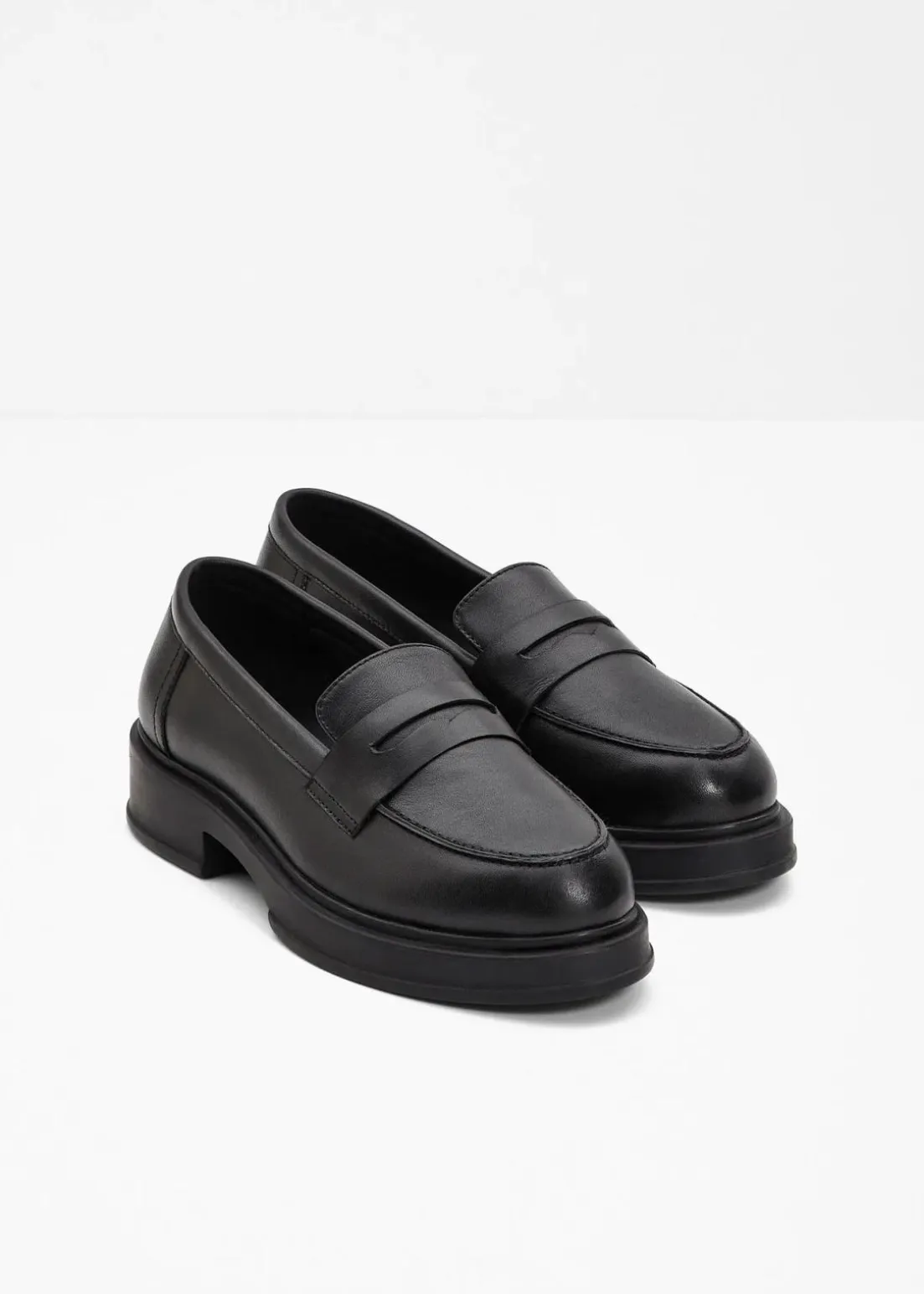 Loafer aus Leder