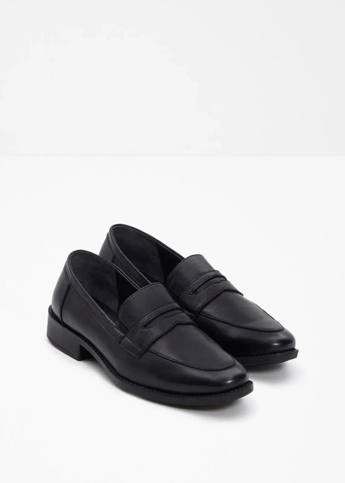 Loafer aus Leder
