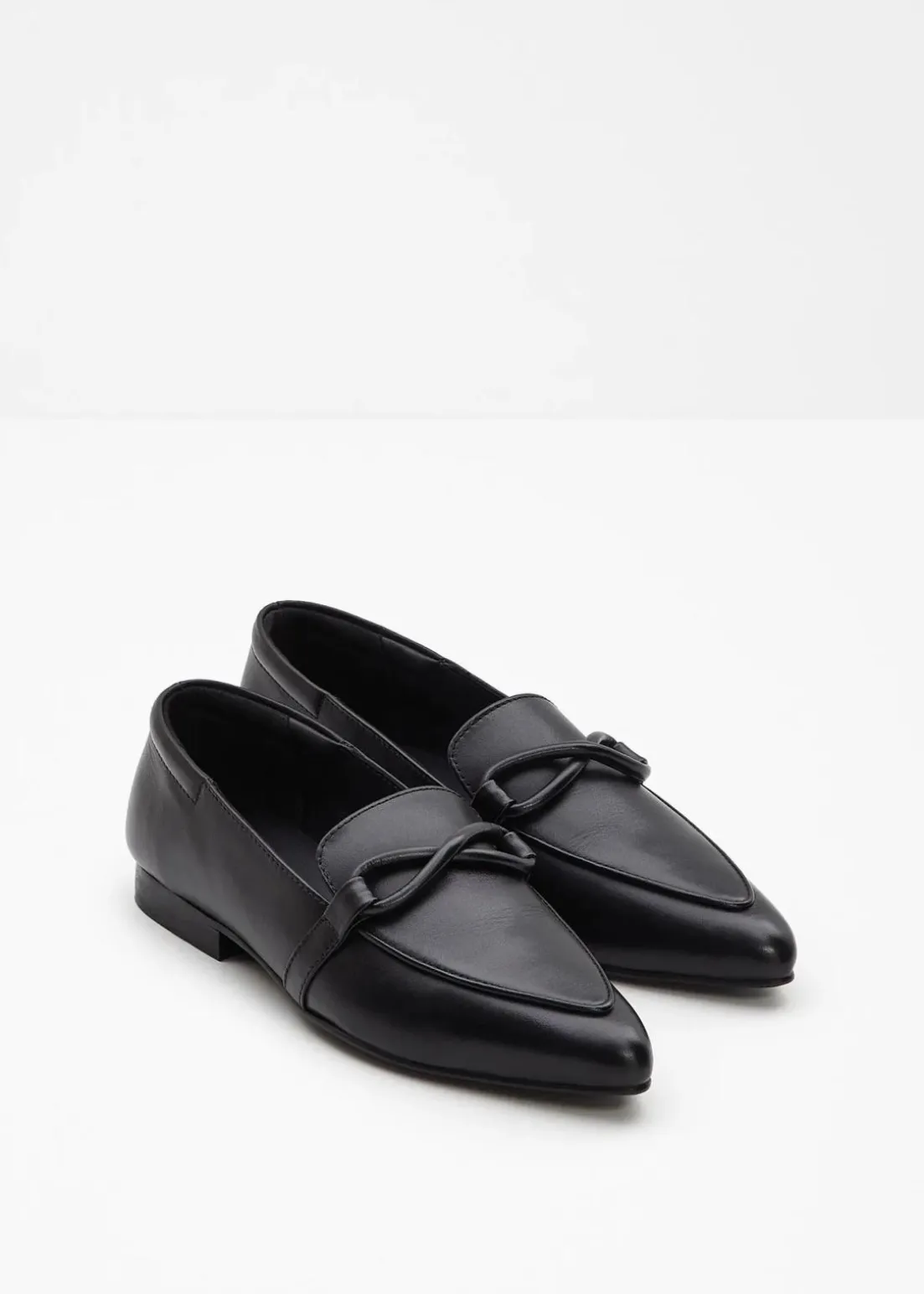 Loafer aus Leder