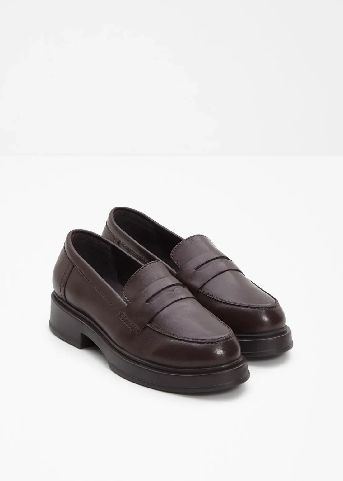 Loafer aus Leder