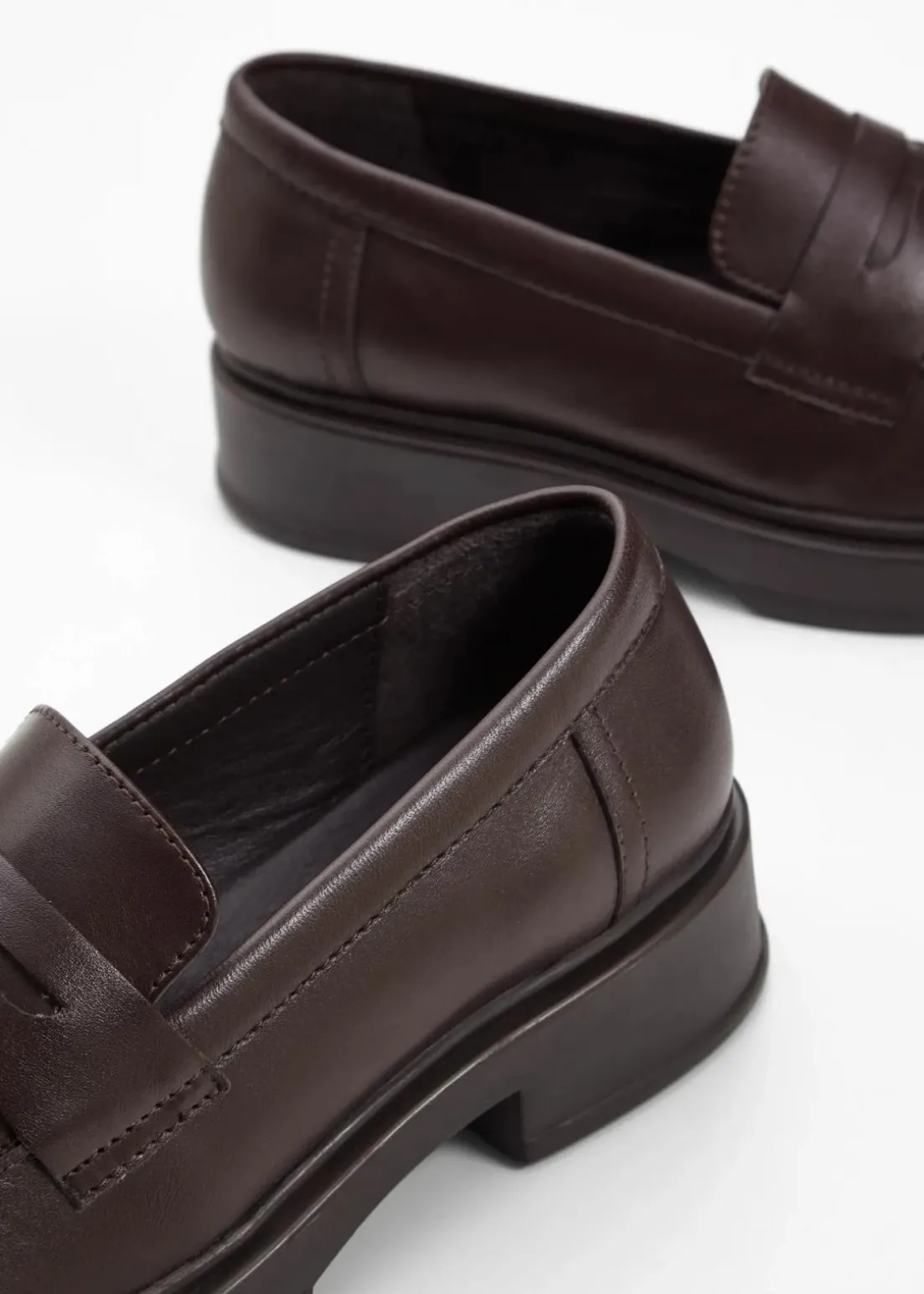 Loafer aus Leder