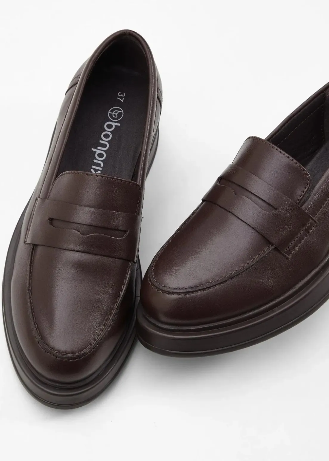 Loafer aus Leder