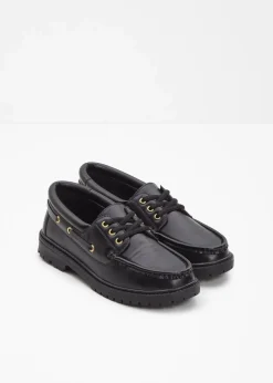 Loafer mit Schnürung