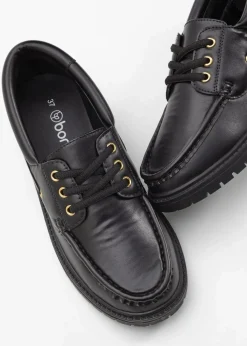 Loafer mit Schnürung