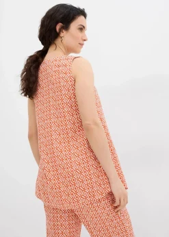 Longbluse aus softer Viskose