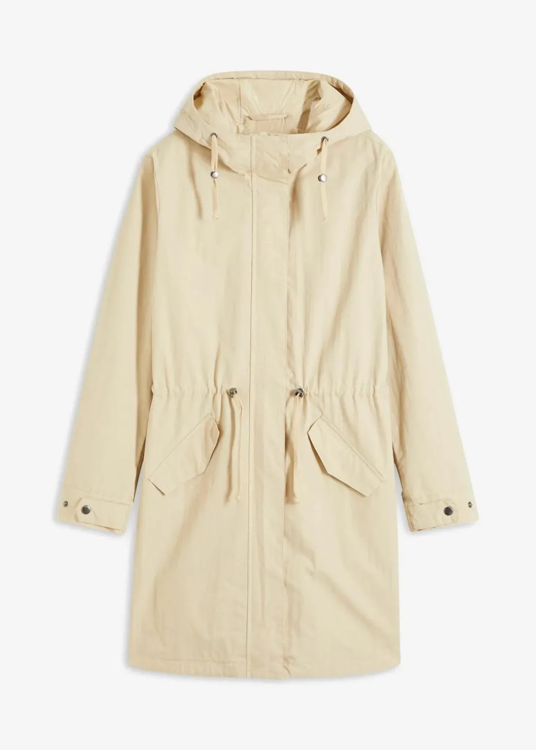 Long-Parka mit Kapuze