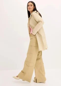 Long-Parka mit Kapuze