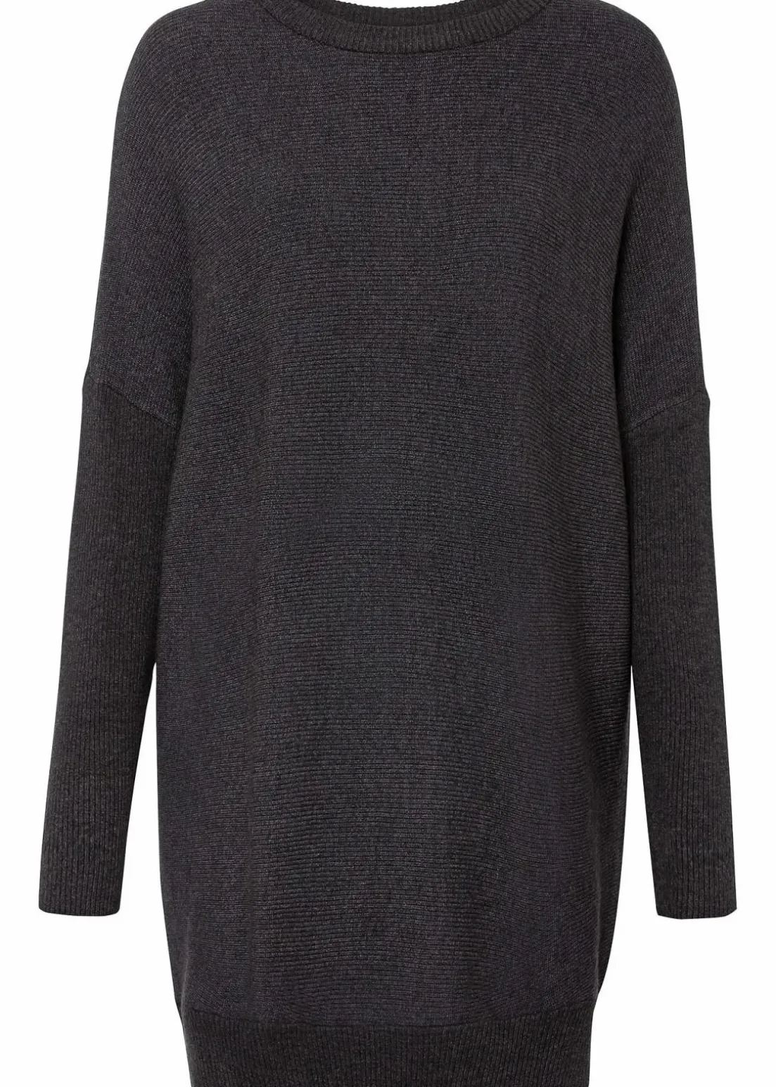 Long-Pullover aus Viskose-Mix