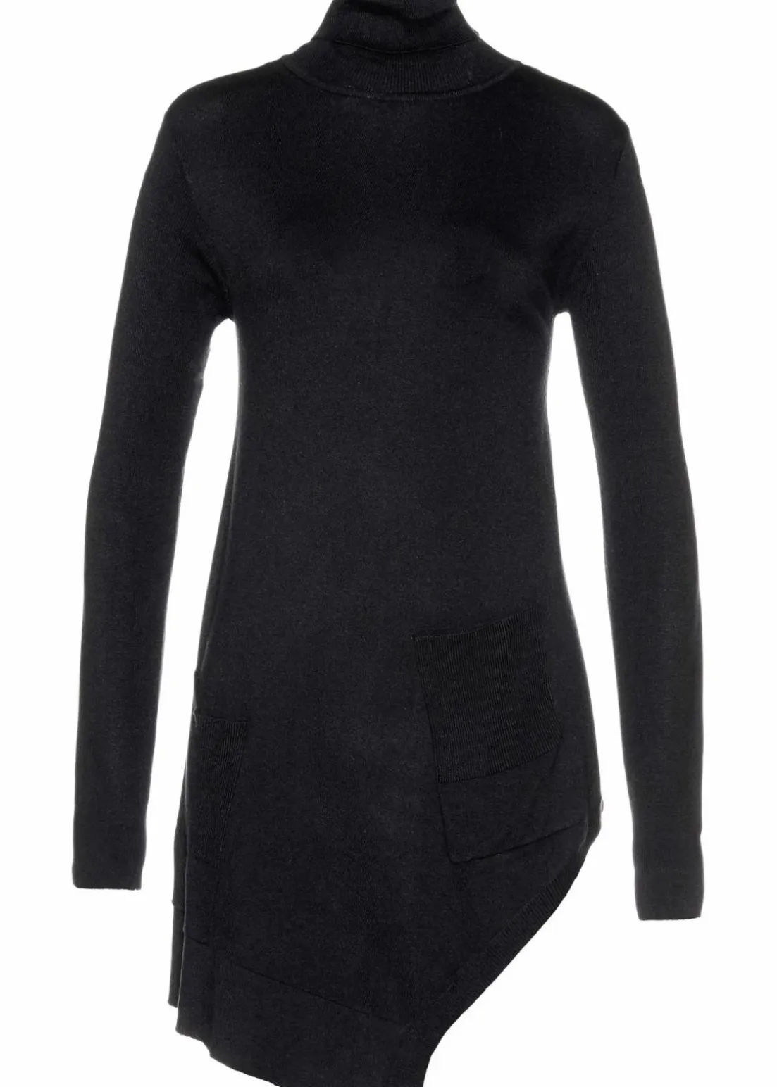 Long-Pullover aus Viskose-Mischung