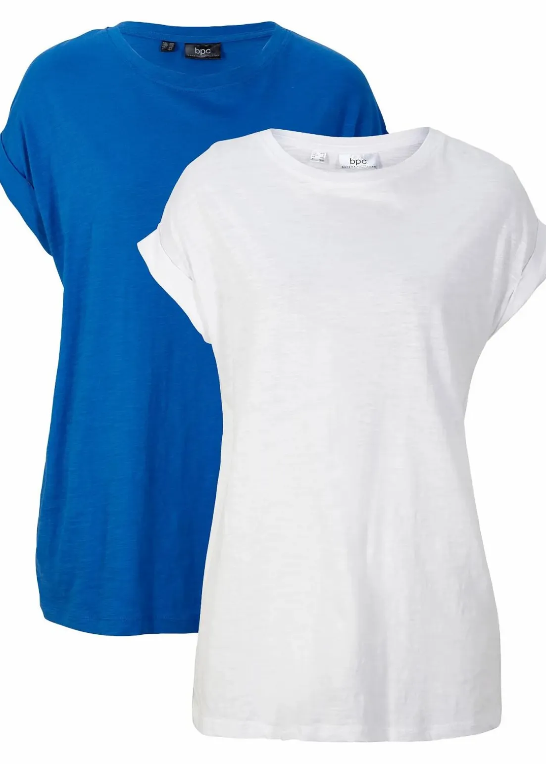 Longshirt aus reiner Bio-Baumwolle (2er Pack)