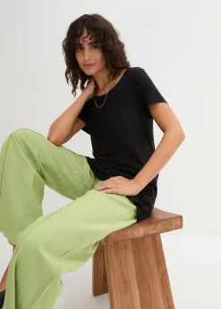 Longshirt aus softer Viskose