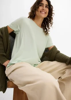 Longshirt aus softer Viskose