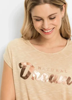 Longshirt aus Viskose-Mix