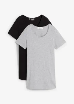 Long-Shirt, 2er-Pack