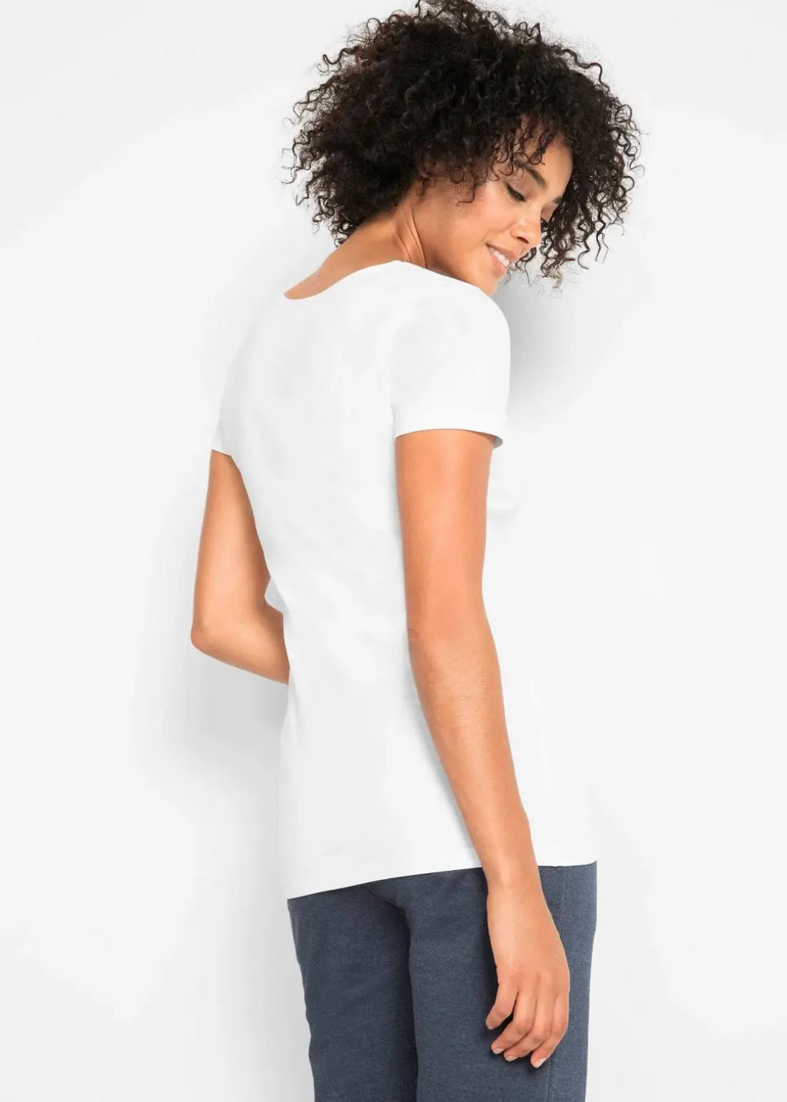 Longshirt mit Schriftzug (2er Pack)