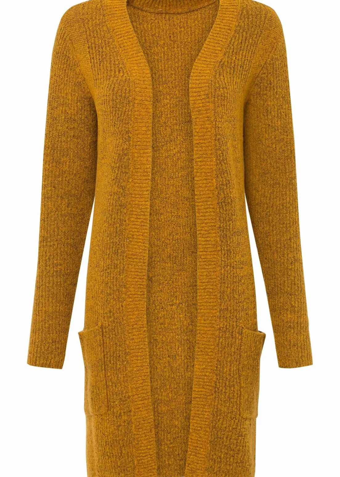 Longstrickjacke