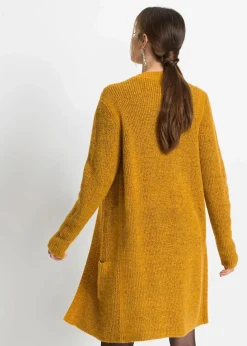 Longstrickjacke
