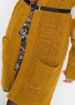 Longstrickjacke