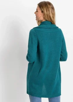 Longstrickjacke
