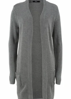 Longstrickjacke, Langarm