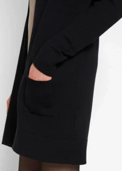 Longstrickjacke, Langarm