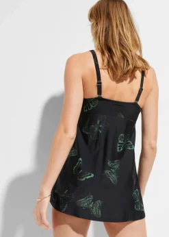 Long-Tankini mit V-Ausschnitt (2-tlg.Set)