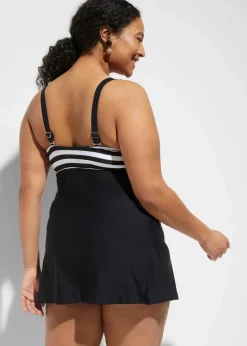 Long-Tankini (2-tlg. Set) mit Highwaist-Bikinihose