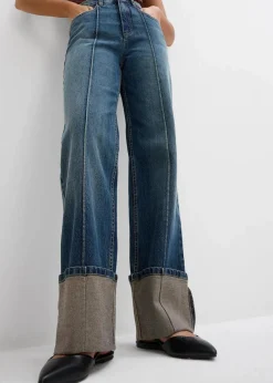 Loose Straight-Jeans High Waist