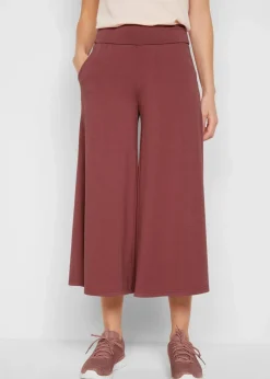 Loungewear Culotte mit weitem Bein