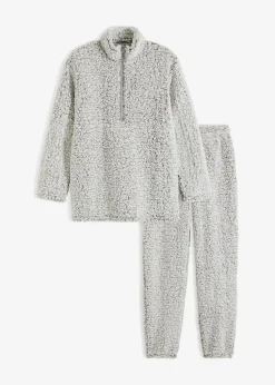 Loungewear Hausanzug aus Teddy Fleece