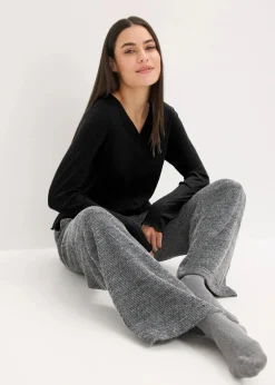 Loungewear Hose aus kuscheligem Chenille