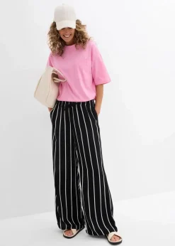 Marlenehose aus leichtem Crêpe