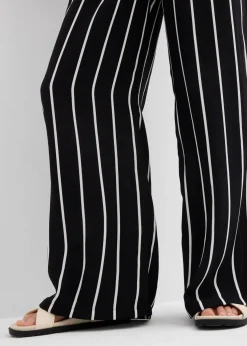 Marlenehose aus leichtem Crêpe