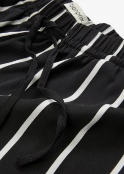 Marlenehose aus leichtem Crêpe